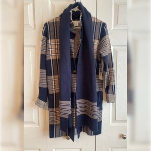 Max Studio jacket and scarf set.